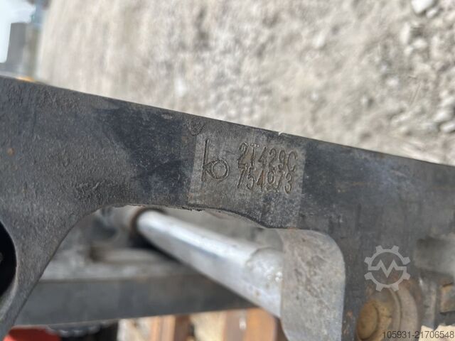 Multi-pallet handler 2/1 profile type Kaup 2T429C