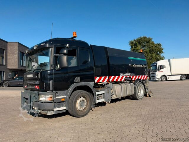 Road sweeper SCANIA P94 GB 4x2 NA 230 Kehrmaschine