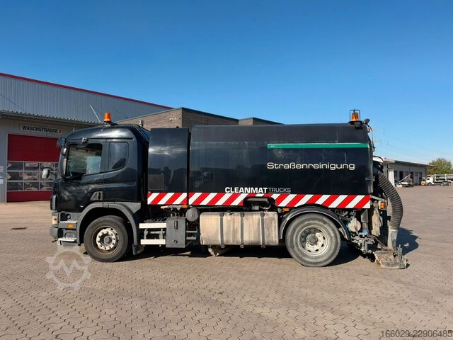Road sweeper SCANIA P94 GB 4x2 NA 230 Kehrmaschine