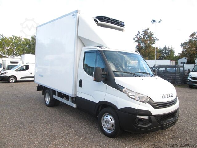 Refrigerator body van IVECO 35 C16*CarrierKühlkoffer*Fleischbahn*Euro6*Klima