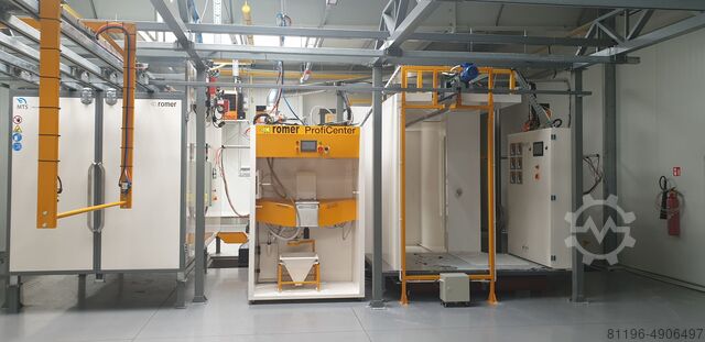 Powder Coating Equipment ROMER-malowanie elektrostatyczne Kompleksowe lakiernie proszkowe