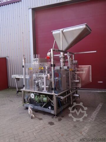 Abfüll-/Verpackungsmaschine für Schalen Waldner Dosomat 18