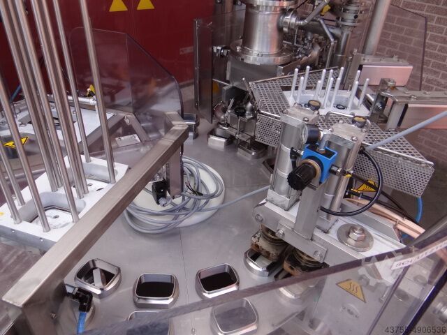 Abfüll-/Verpackungsmaschine für Schalen Waldner Dosomat 18