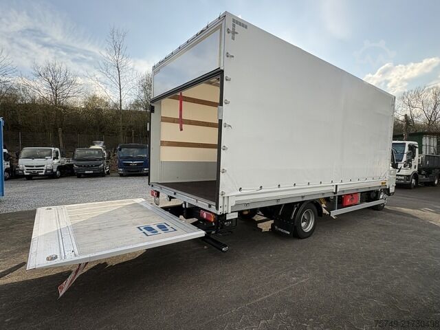 Curtain sider van Fuso Canter 7C18 Aut., Bordwand Pritsche Plane 9tkm!