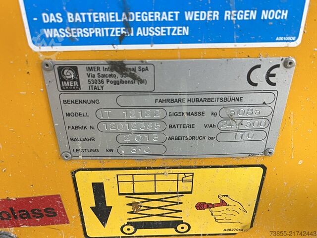 Scissor Lift Iteco It 12122 (14m)