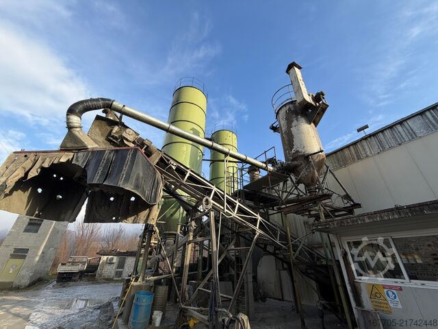 Stationary concrete mixing plant Tecnomix Centro Dry