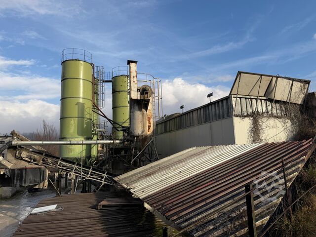 Stationary concrete mixing plant Tecnomix Centro Dry