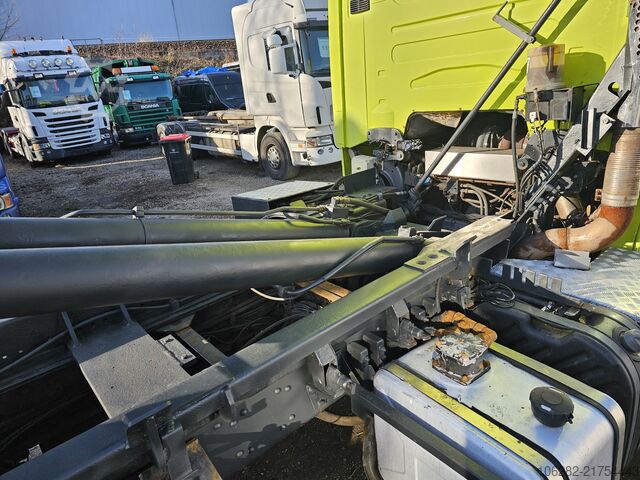 Roll-off tipper truck SCANIA R500 LB6X2HHZ, RETARDER Blatt/Blatt 3xPi