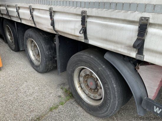 Open semitrailer with tarp KöGEL MEGA TRAILER 15.00 LANG, SAF, HUBDACH, MIETKAUF MGL.