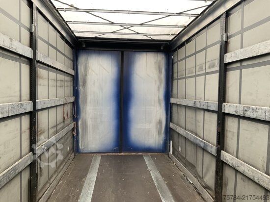 Open semitrailer with tarp KöGEL MEGA TRAILER 15.00 LANG, SAF, HUBDACH, MIETKAUF MGL.