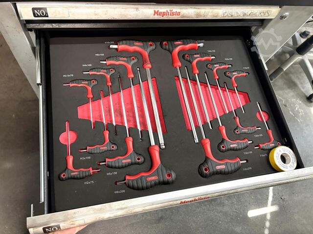 Workshop trolley with contents MEPHISTO Workshop Trolley with contents