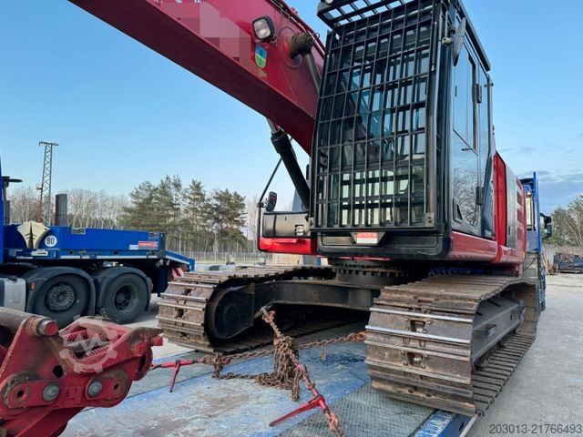 Chain excavator CATERPILLAR 320E Kettenbagger *Abbruch *Long Arm *Hubkabine