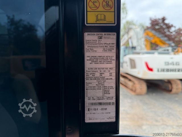Chain excavator CATERPILLAR 320E Kettenbagger *Abbruch *Long Arm *Hubkabine