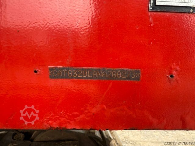 Chain excavator CATERPILLAR 320E Kettenbagger *Abbruch *Long Arm *Hubkabine