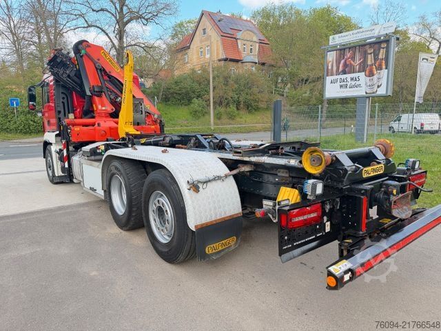 Truck mounted crane MAN TGS 26.440 6x4 ALLRAD KRAN 21m Seilwinde 5./6.