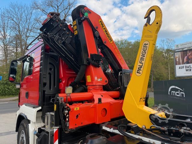Truck mounted crane MAN TGS 26.440 6x4 ALLRAD KRAN 21m Seilwinde 5./6.