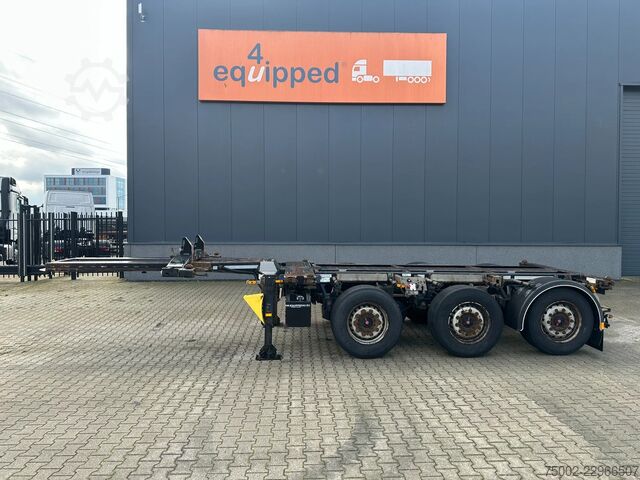 Container transportation D-TEC FLEXITRAILER TRACTION / ADR / SAF + discbrakes ...