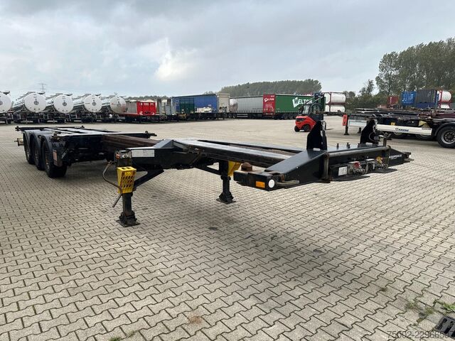 Container transportation D-TEC FLEXITRAILER TRACTION / ADR / SAF + discbrakes ...
