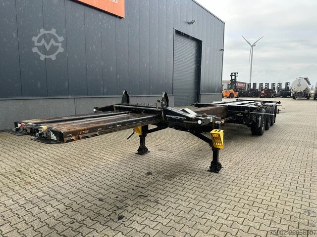 Container transportation D-TEC FLEXITRAILER TRACTION / ADR / SAF + discbrakes ...