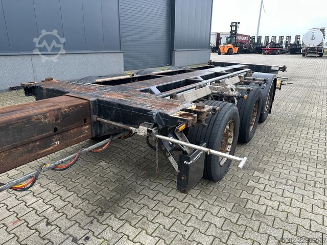 Container transportation D-TEC FLEXITRAILER TRACTION / ADR / SAF + discbrakes ...