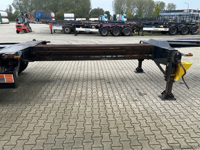 Container transportation D-TEC FLEXITRAILER TRACTION / ADR / SAF + discbrakes ...