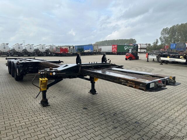 Container transportation D-TEC FLEXITRAILER TRACTION / ADR / SAF + discbrakes ...