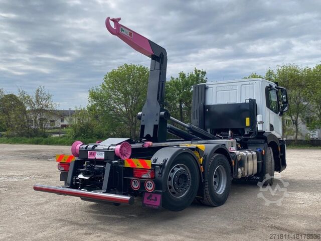 Roll-off tipper truck IVECO IVECO X-WAY AD280X48Y NUOVO SCARRABILE PASSO 3120