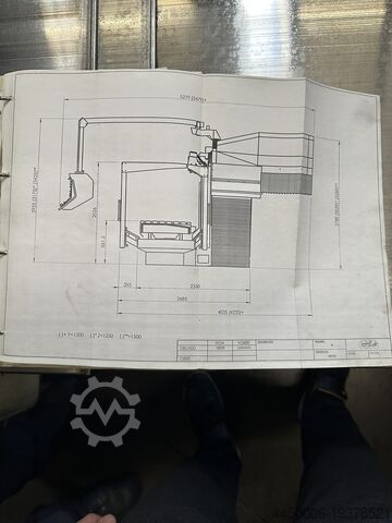 Bed type milling machine CNC Bettfräsmaschine MTE BF 3200