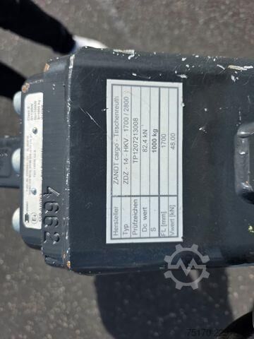 Tieflader  Zandt TAT-B 140 Rampen 10.545kg Nutzlast
