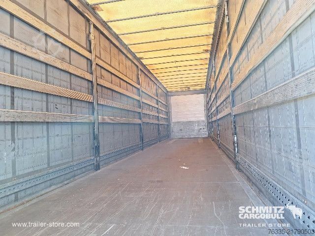 Open semitrailer with tarp Schmitz Cargobull Curtainsider Mega
