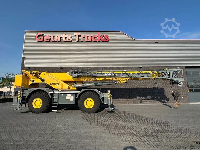 All-terrain crane Grove RT880E ROUGH TERRAIN CRANE + JIB + 2 x WINCH