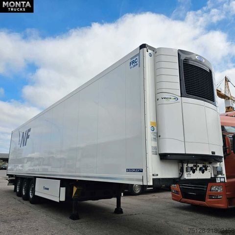 Reefer semitrailer KRONE Kühlauflieger, Vector 1550, Doppelstock, LiftTÜV