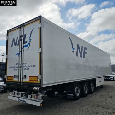 Reefer semitrailer KRONE Kühlauflieger, Vector 1550, Doppelstock, LiftTÜV