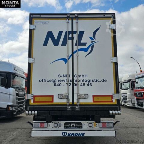 Reefer semitrailer KRONE Kühlauflieger, Vector 1550, Doppelstock, LiftTÜV