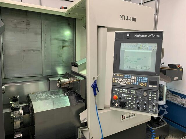 CNC turning and milling centre Nakamura-Tome NTJ-100