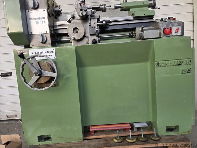 Precision lathe Schaublin 125