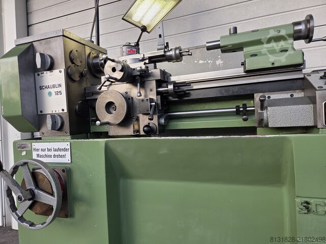 Precision lathe Schaublin 125