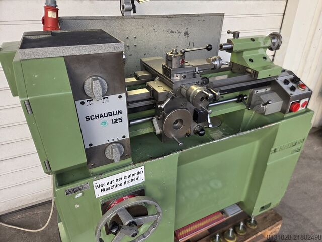 Precision lathe Schaublin 125