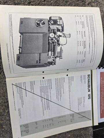 Precision lathe Schaublin 125