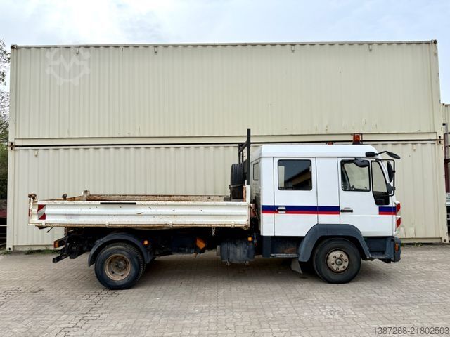 Three-way tipper van MAN 8.180 Doka / Meiller Kipper