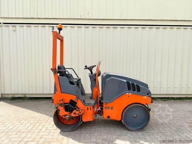 Single drum roller HAMM HD8VV / 2018 BJ / 862 H / 1.580 KG
