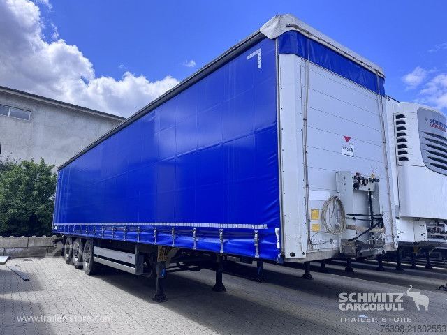 Auflieger mit Pritsche & Plane Schmitz Cargobull Curtainsider Standard