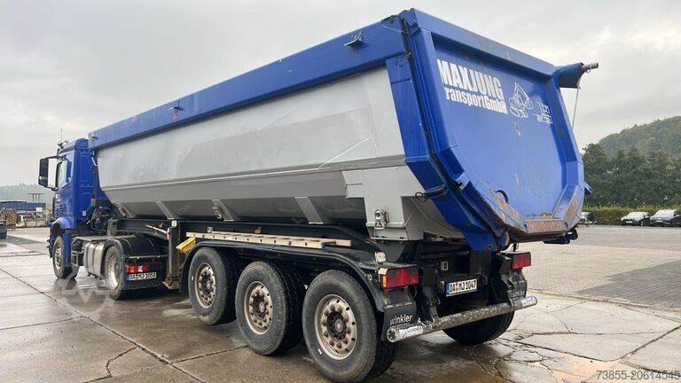 Tipper Semi-trailer Meierling MSK 24 HM / AL-HAR 7,6