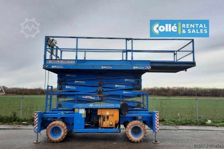 Scissor lift Holland Lift B 195 DL 25 | 2008