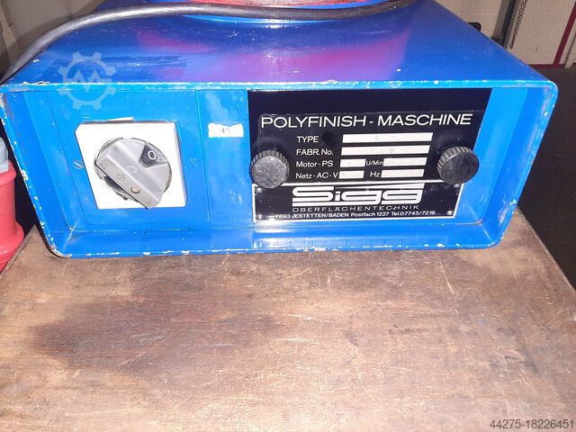 Vibratory finishing system Sigg Polyfinish D 2