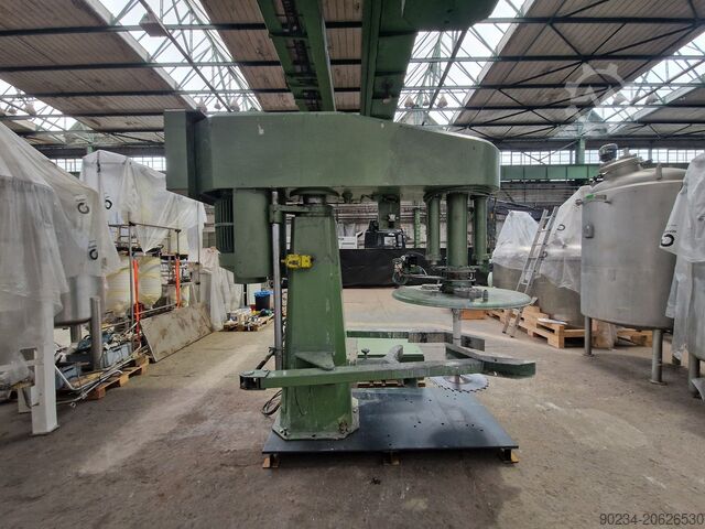 58 kW Netzsch model 606.70 nerezový disolver NETZSCH 606.70