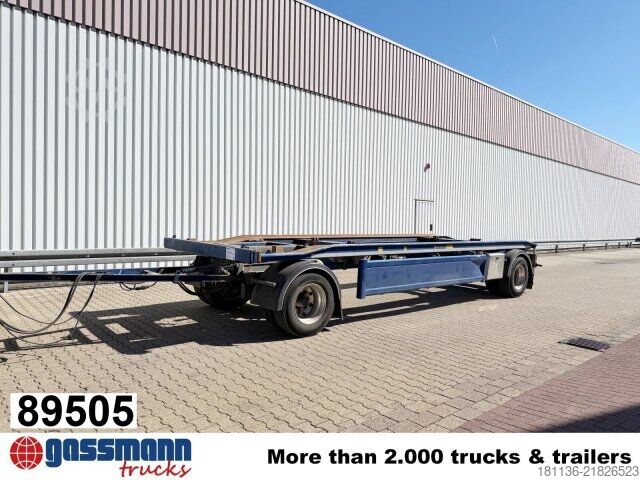 Roll off trailer Hüffermann HAR 20.73 Abrollanhänger