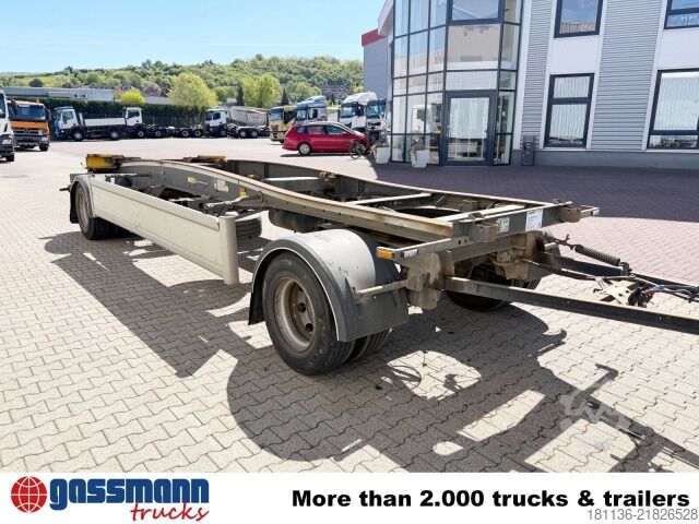 Roll off trailer Hüffermann HSA 20.70 Schlittenabroller
