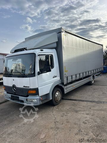 Transporter mit Pritsche & Plane MERCEDES-BENZ DB rre.1.Hd.-Deutsch