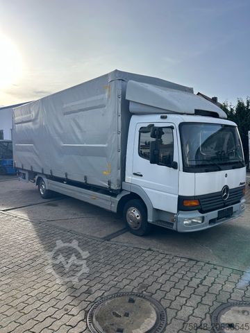 Transporter mit Pritsche & Plane MERCEDES-BENZ DB rre.1.Hd.-Deutsch